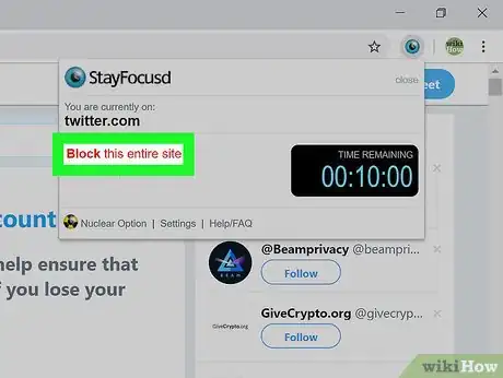 Imagen titulada Block Twitter Step 8
