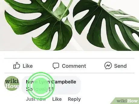 Imagen titulada Delete Comments or Posts on Facebook on the Facebook App Step 2