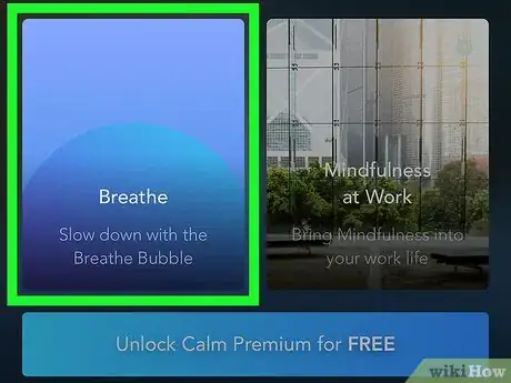 Imagen titulada Get Calm App for Free on iPhone or iPad Step 9