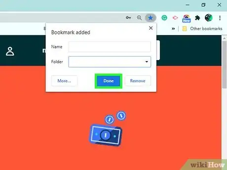 Imagen titulada Save a Bookmark in Chrome Step 13