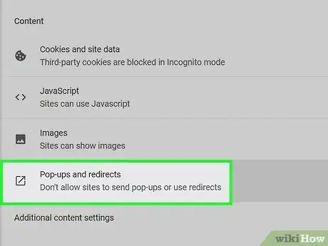 Imagen titulada Allow Pop ups on Google Chrome Step 13