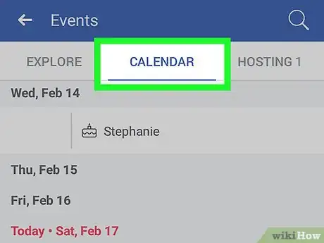 Imagen titulada See Birthdays on Facebook on Android Step 4