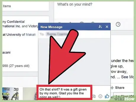 Imagen titulada Start a Conversation with a Girl on Facebook Step 15
