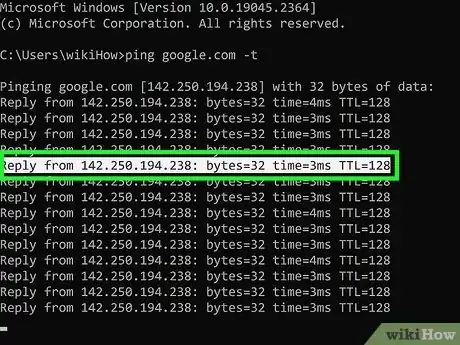 Imagen titulada Ping in Linux Step 2