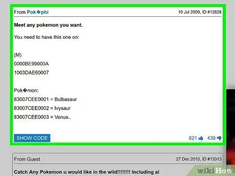 Imagen titulada Use Gameshark Codes on Visualboy Advance Step 13