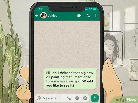Imagen titulada Impress a Girl on WhatsApp Step 3
