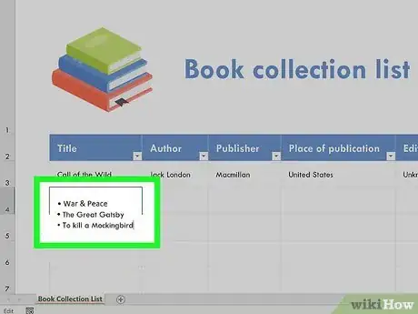 Imagen titulada Make a List Within a Cell in Excel Step 5