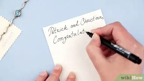 Imagen titulada Sign a Wedding Card Step 2