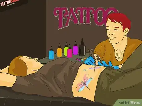 Imagen titulada Get a Watercolor Tattoo Step 2