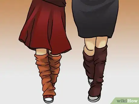 Imagen titulada Wear Leg Warmers Step 3