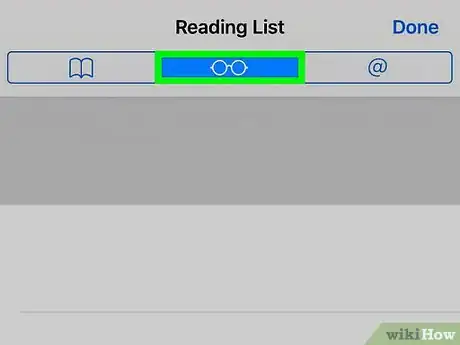 Imagen titulada Remove Items from Safari Reading List in iOS Step 3