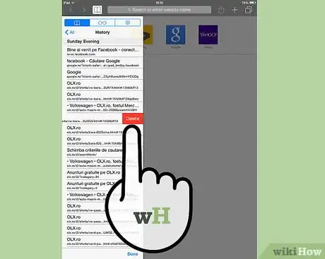 Imagen titulada Clear History in Safari Step 16