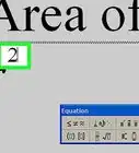agregar exponentes en Word de Microsoft