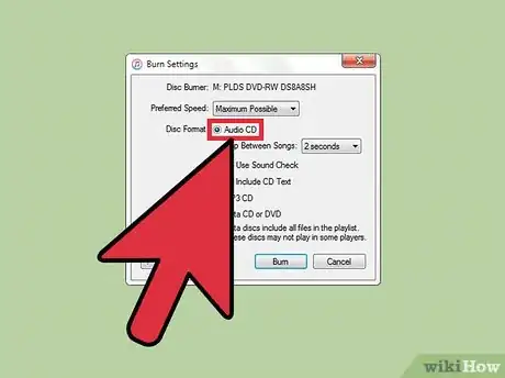 Imagen titulada Burn Music to an Audio CD Step 12