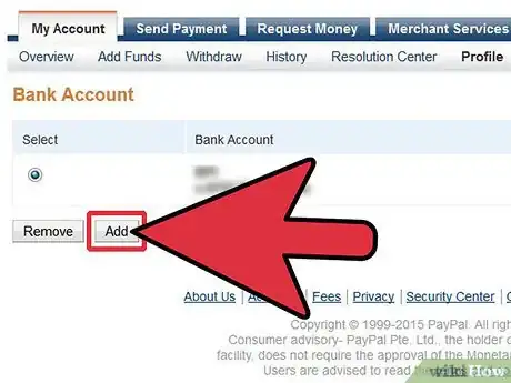 Imagen titulada Add a Savings Account to PayPal Step 6