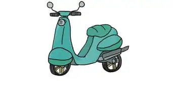 dibujar una motocicleta