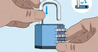 abrir un candado de combinación de 3 dígitos