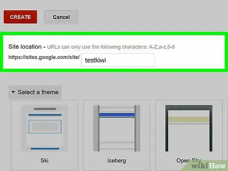 Imagen titulada Create a Website Using Google Sites Step 5