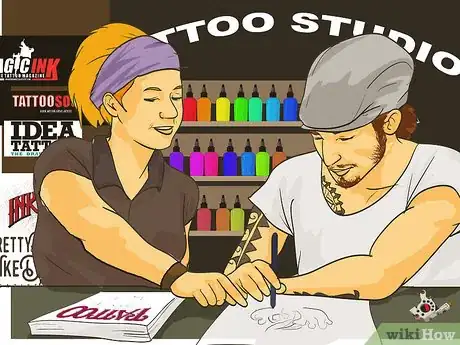 Imagen titulada Get a Watercolor Tattoo Step 7