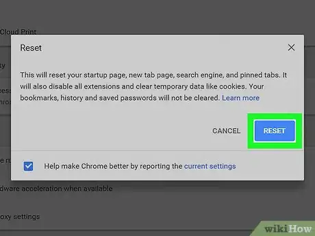 Imagen titulada Reset Google Chrome Step 14