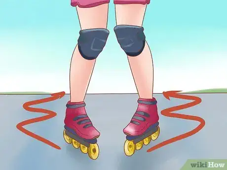 Imagen titulada Rollerblade Backwards Step 7