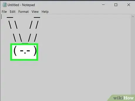 Imagen titulada Make a Bunny by Typing Characters on Your Keyboard Step 66