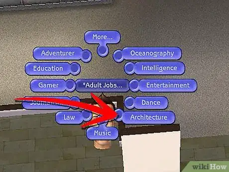 Imagen titulada Reach the Top of Your Job Career in Sims 2 Step 1Bullet23