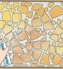hacer una mesa de mosaicos