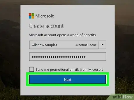 Imagen titulada Create a Hotmail Account Step 6
