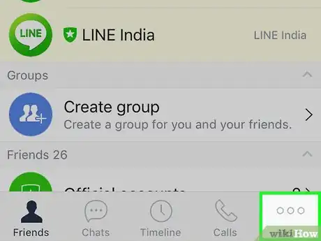 Imagen titulada Get Free LINE App Coins on iPhone or iPad Step 2