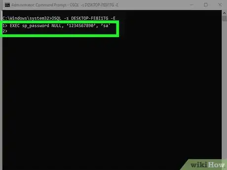 Imagen titulada Reset SA Password in Sql Server Step 40
