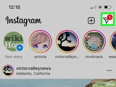 Imagen titulada Unread Messages on Instagram Step 7