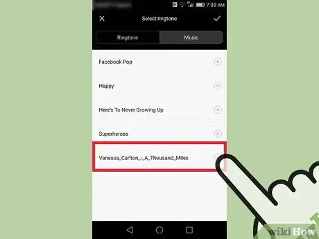 Imagen titulada Set a Ringtone for an Android Contact Step 7