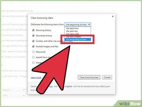 Imagen titulada Clear Most Visited on Google Chrome Step 7