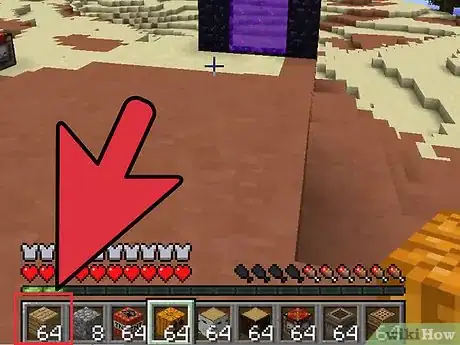 Imagen titulada Place Blocks in Minecraft Step 1