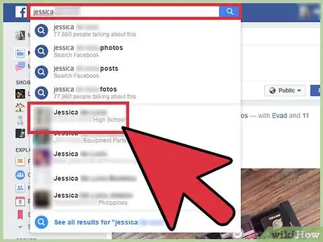 Imagen titulada Send a Friend Request on Facebook Step 7
