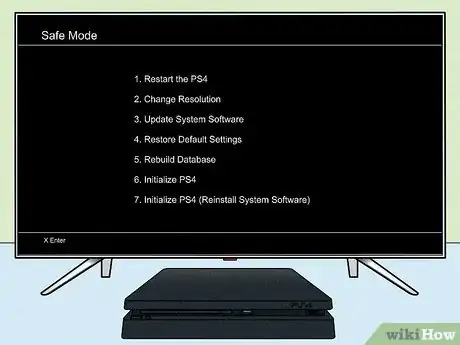 Imagen titulada Get PS4 Out of Safe Mode Step 1