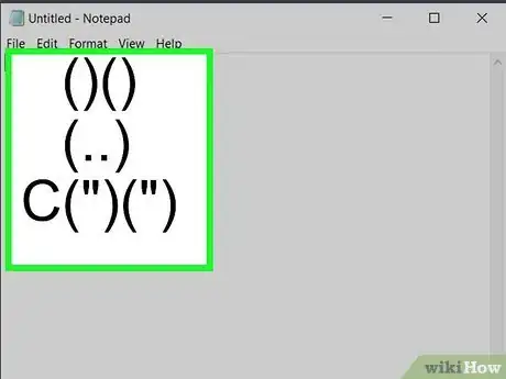 Imagen titulada Make a Bunny by Typing Characters on Your Keyboard Step 78