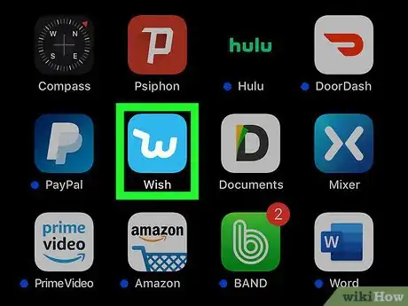 Imagen titulada Delete Search History on the Wish App Step 1