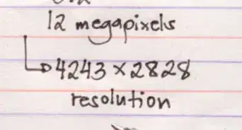 calcular la resolución de una cámara digital por su cantidad de píxeles