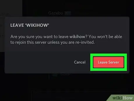 Imagen titulada Leave a Discord Server on a PC or Mac Step 5