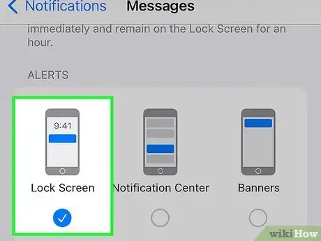 Imagen titulada Turn Off Message Notifications on an iPhone Step 7