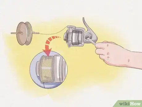 Imagen titulada Spool New Fishing Line Onto a Reel Step 27