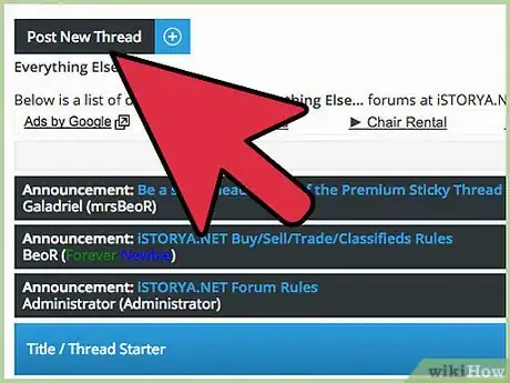Imagen titulada Post a Thread on a Forum Step 8