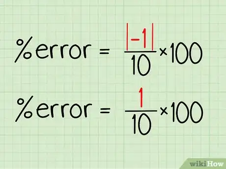 Imagen titulada Calculate Percentage Error Step 3