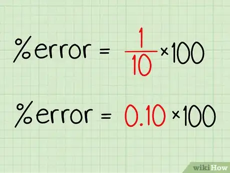 Imagen titulada Calculate Percentage Error Step 5