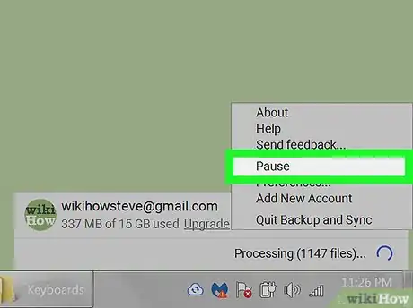Imagen titulada Pause a Google Drive Upload on PC or Mac Step 3