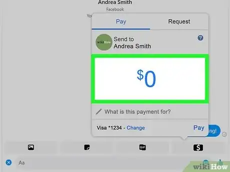 Imagen titulada Send and Request Money with Facebook Messenger Step 17