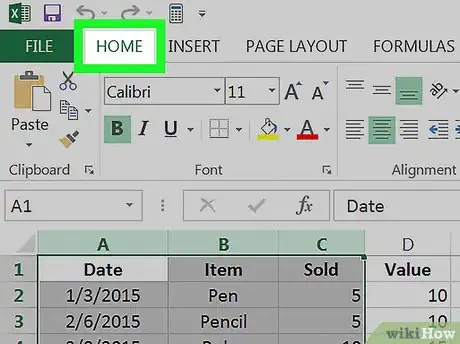 Imagen titulada Merge Cells in Excel Step 3