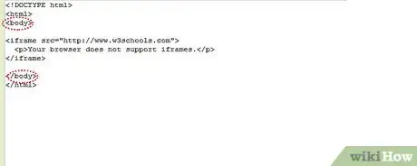 Imagen titulada Create Floating Frames in HTML Step 2